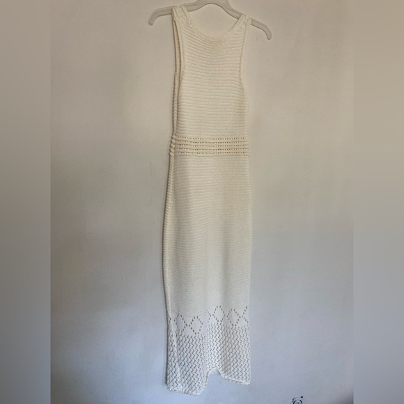SHEIN Elegant White Crochet Dress - Picture 5 of 9